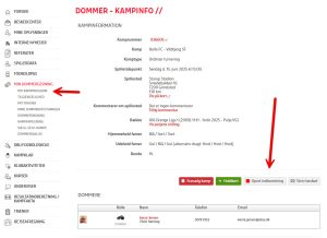 Opret udvisning i DBU Net