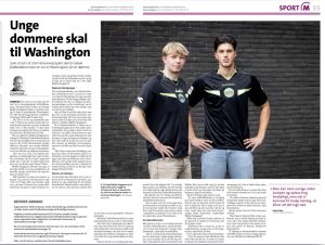 Danis Zvirkic og Malthe Sanggaard