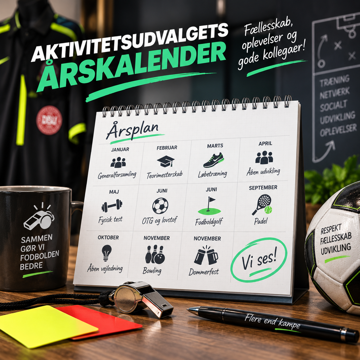 Se aktivitetsudvalgets års kalender: